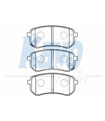 KAVO PARTS - BP4014 - К-т колодок торм. Re  Kia Picanto